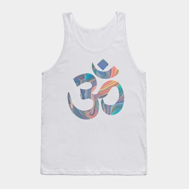 Oil Spill Om Tank Top by JuliesDesigns